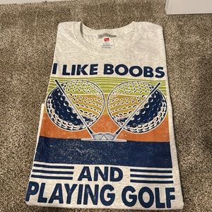 New Men’s funny golf shirt 3XL